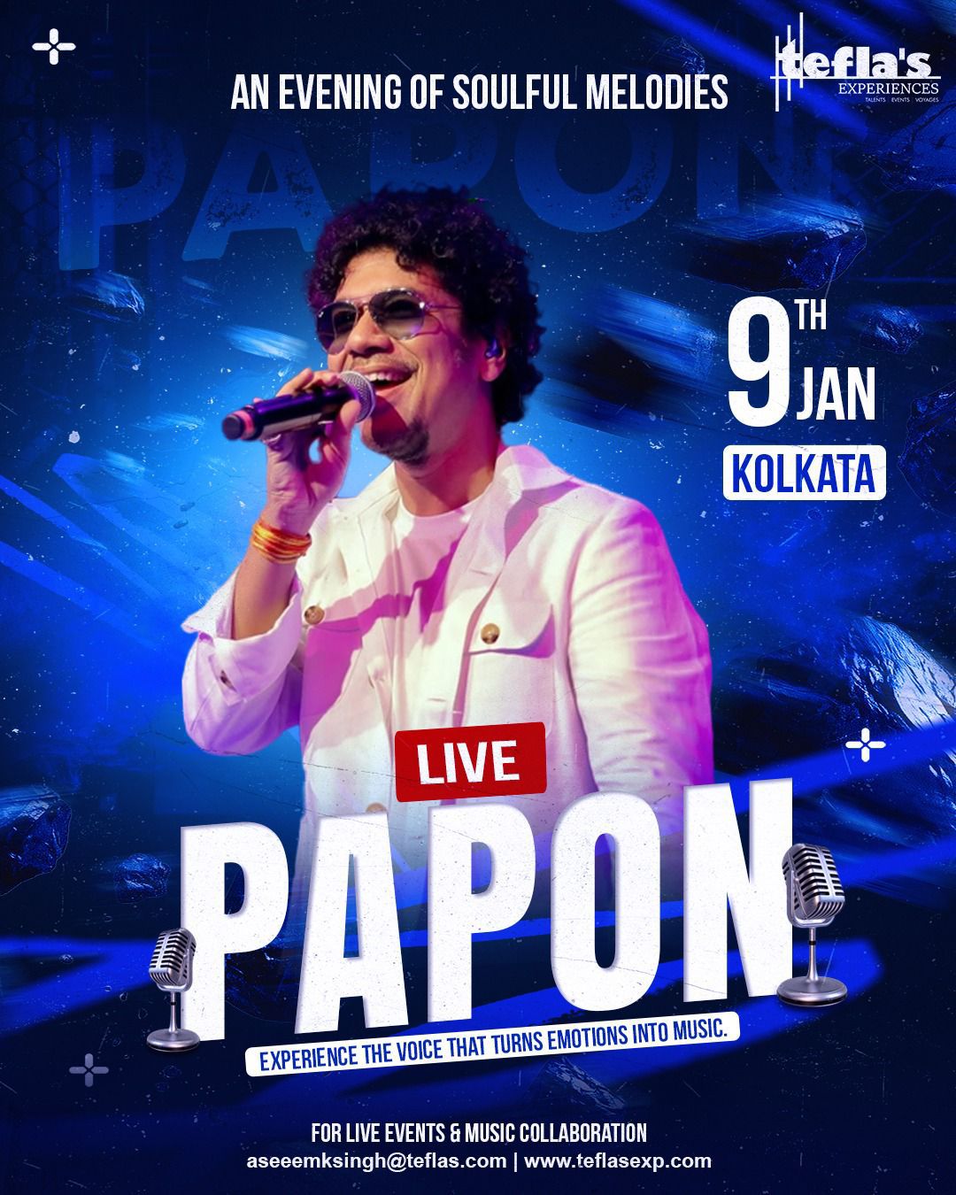 Celebrity live event appearance in India